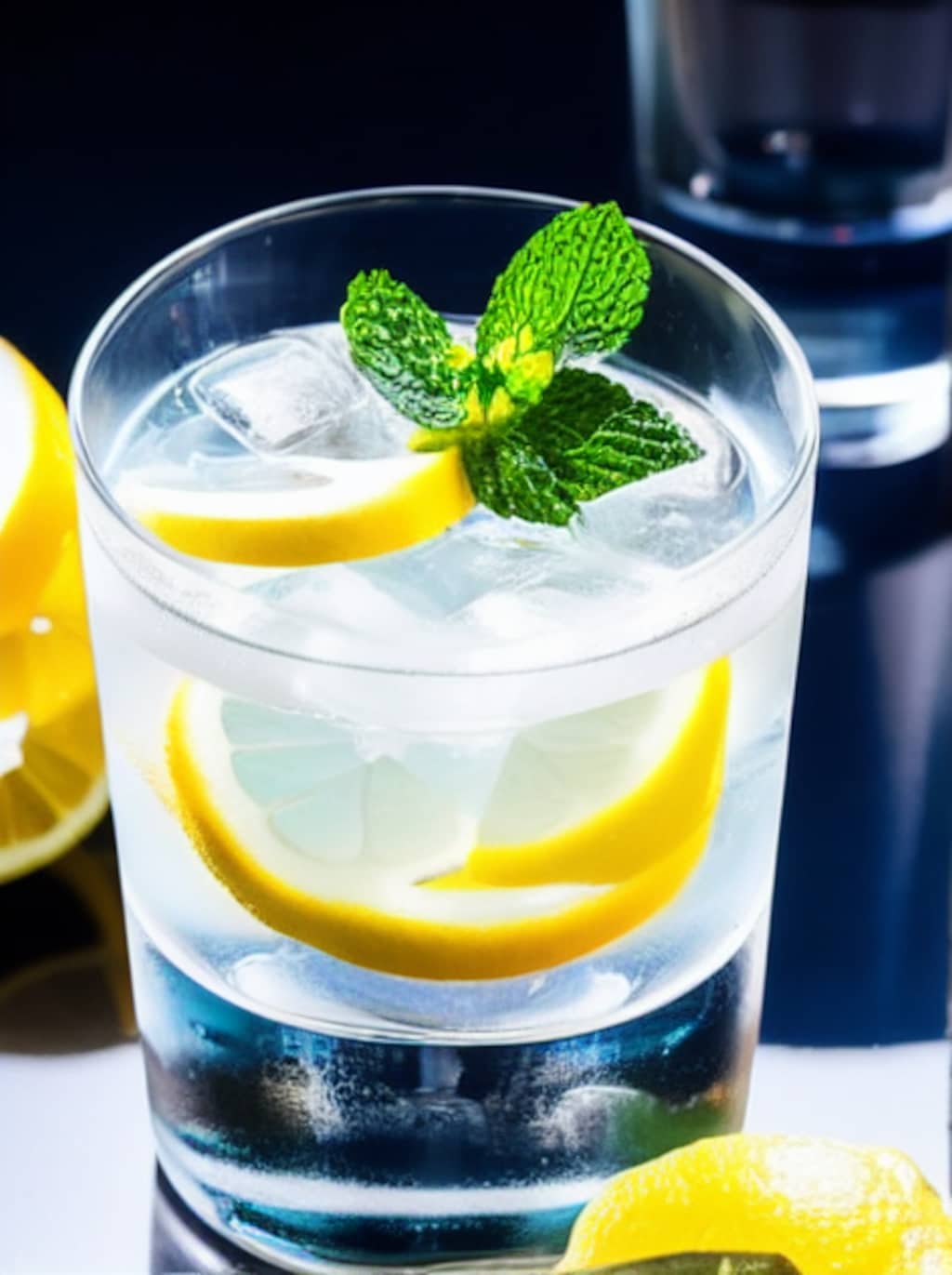 透明な炭酸水