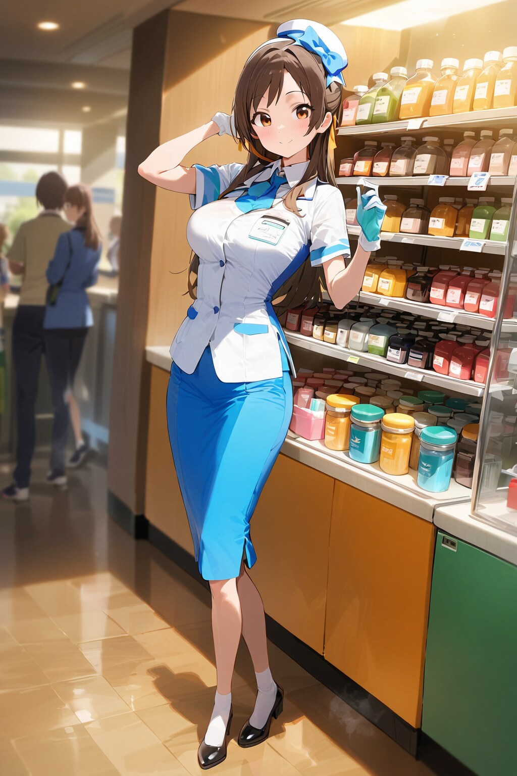 薬局のお姉さん | の人気AIイラスト・グラビア