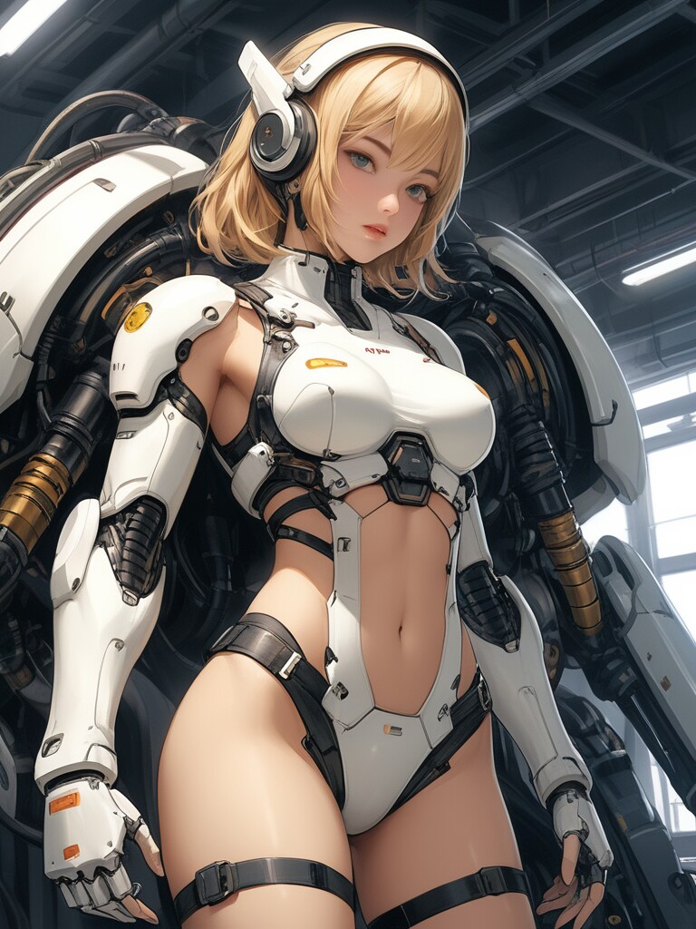 cosmic android girl & power loader