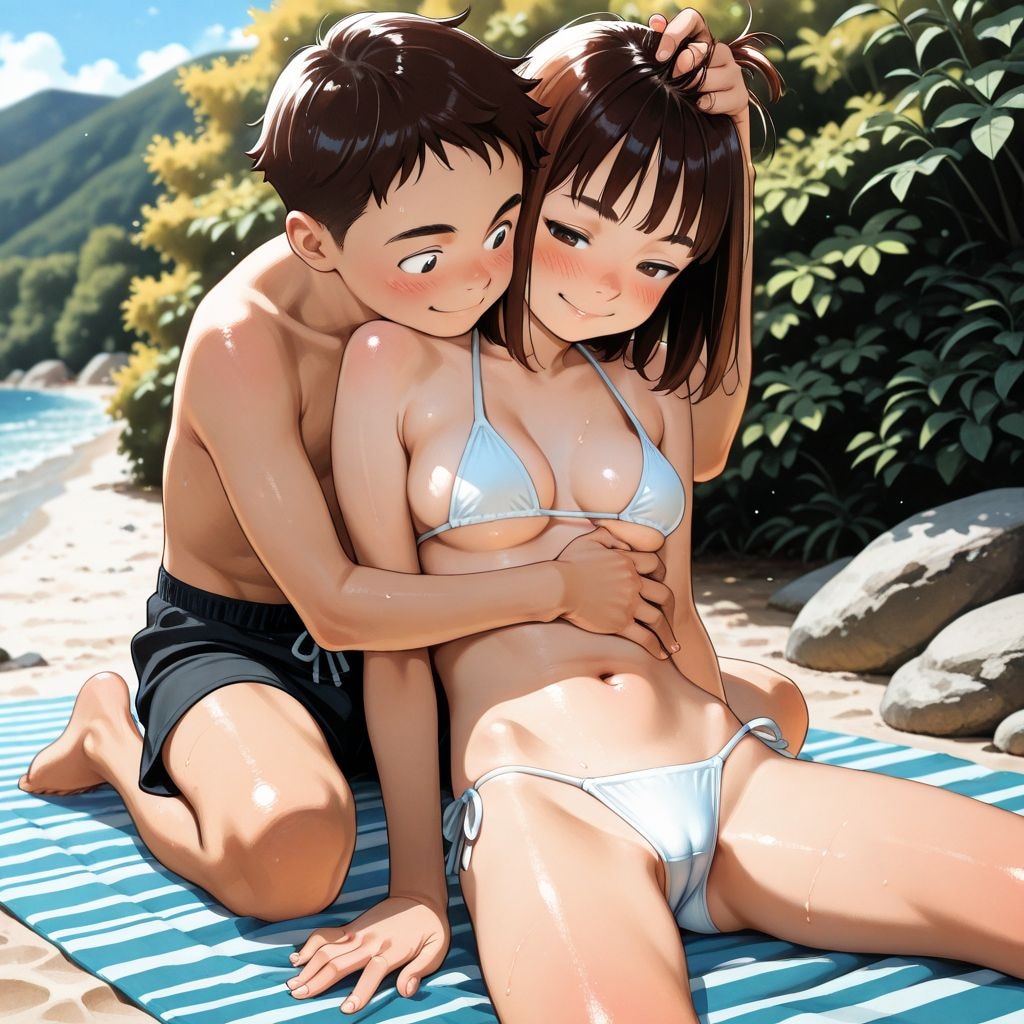 盛り上がるふたり