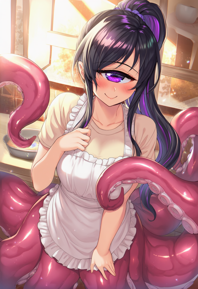 単眼スキュラ　ポニテエプロン