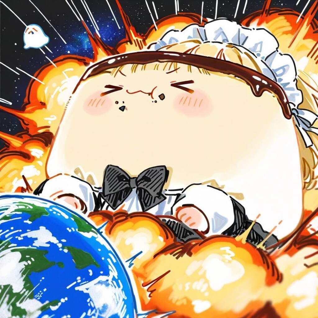 真 ・ お ジ ャ ン ボ プ リ ン 🍮🌍💥💥💥