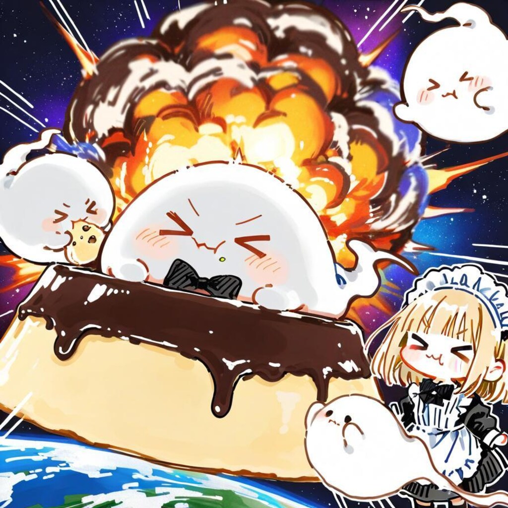 真 ・ お ジ ャ ン ボ プ リ ン 🍮🌍💥💥💥