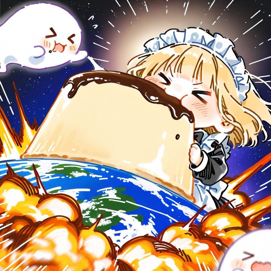 真 ・ お ジ ャ ン ボ プ リ ン 🍮🌍💥💥💥 | の人気AIイラスト・グラビア