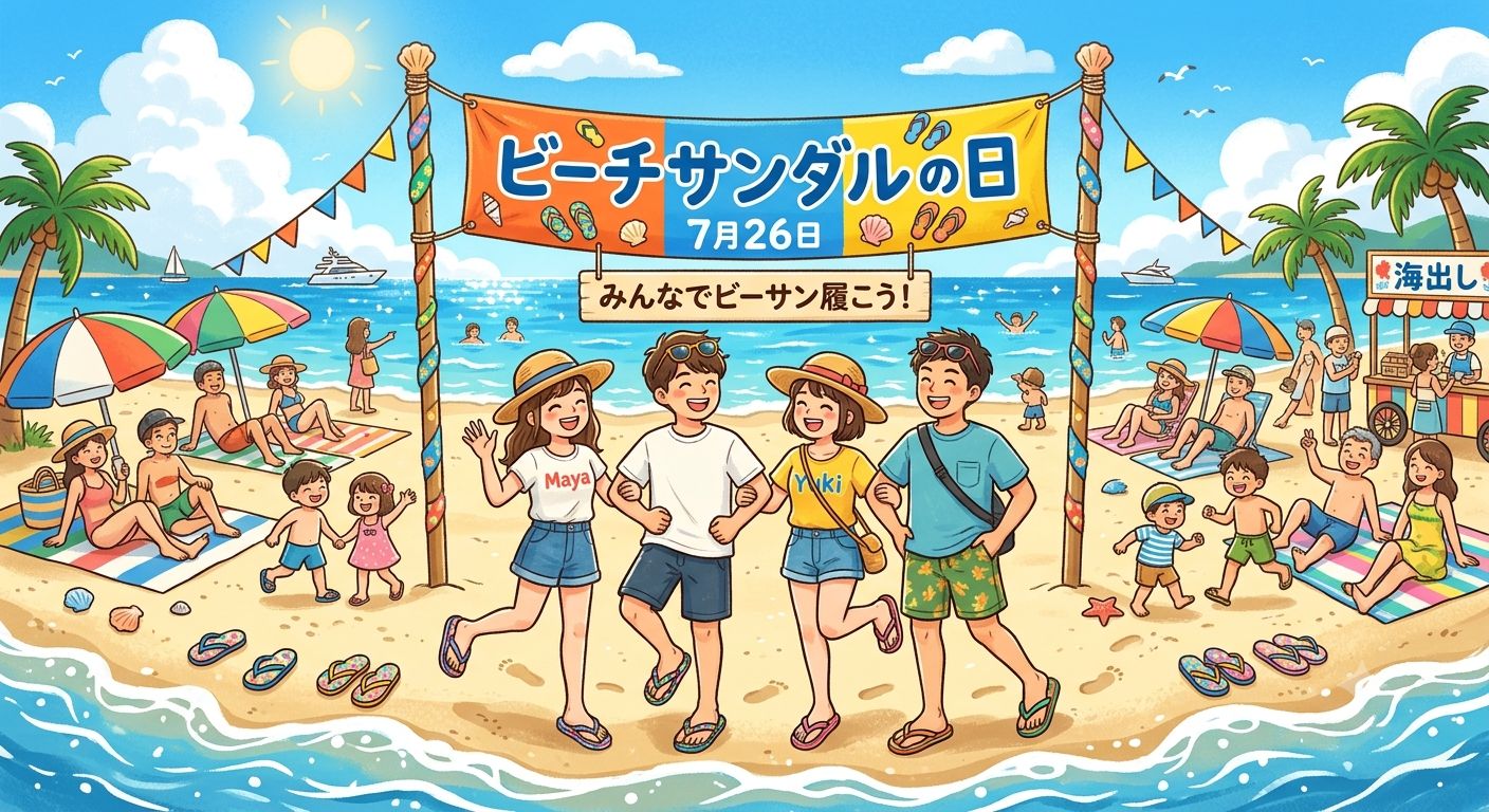 No.465 ビーチサンダルの日
