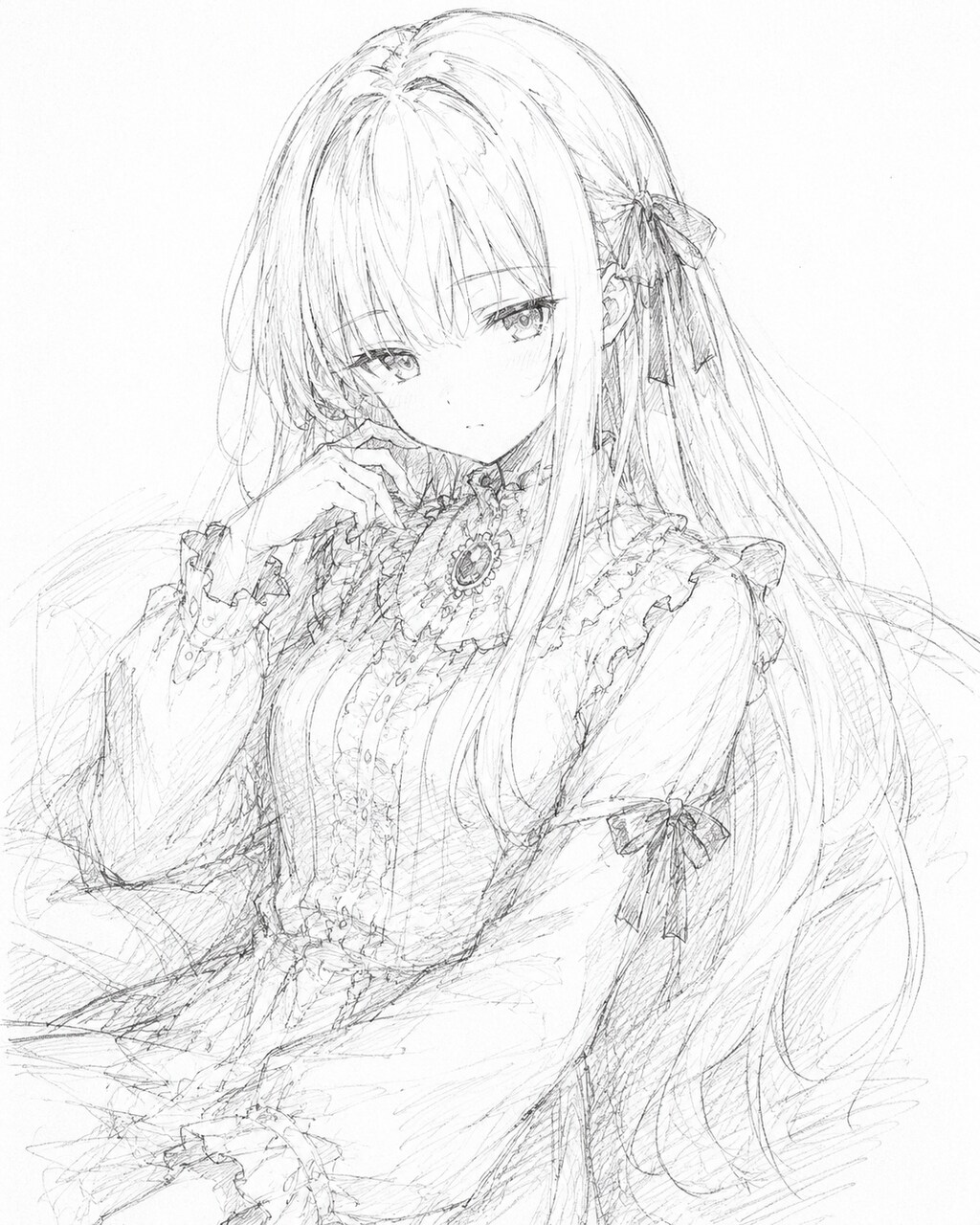 ラフスケッチカスミ