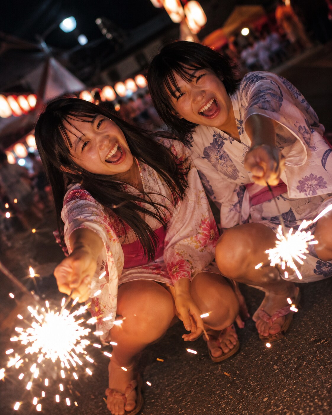 夏祭り、花火