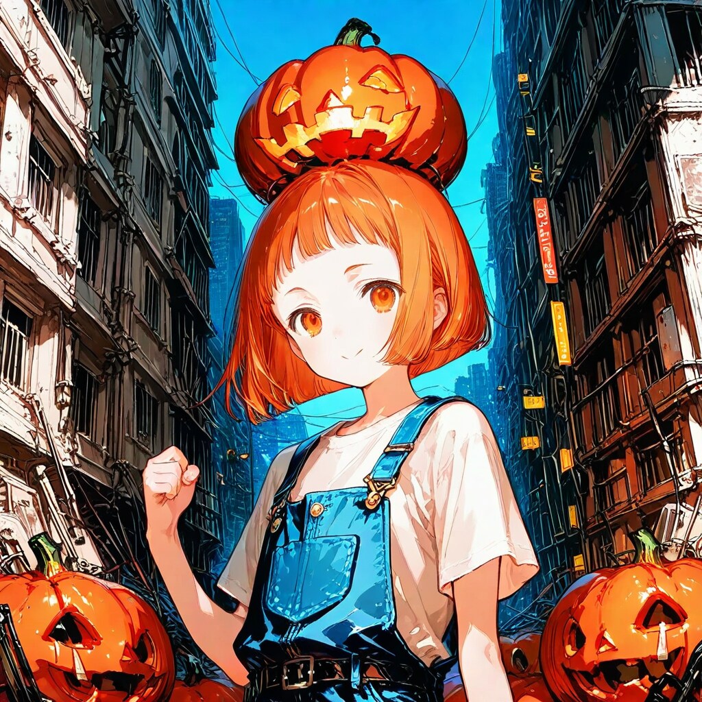 荒廃した異世界に迷い込んだ私はハロウィンパワーで皆に笑顔を取り戻す！①