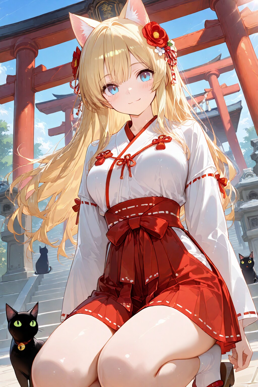 姉巫女様とクロネさん(ENERGY)