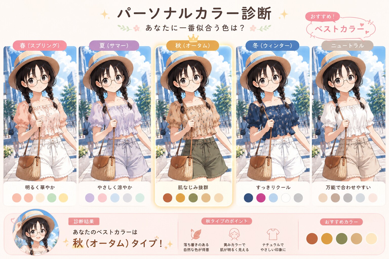 丸子・パーソナルカラー診断