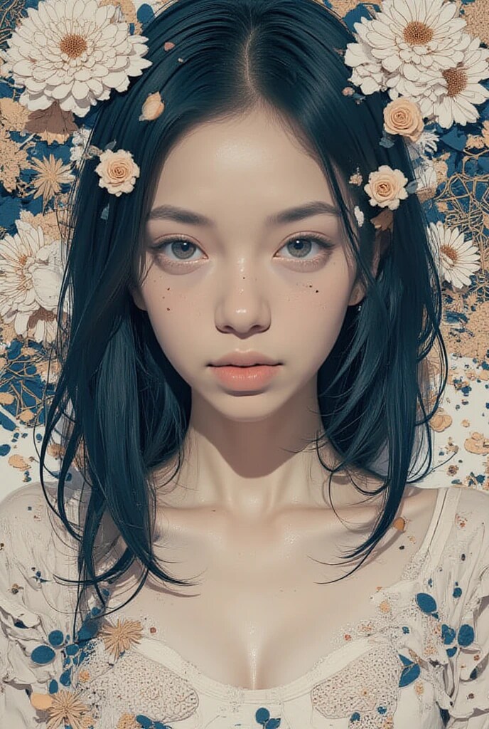 花と娘 | の人気AIイラスト・グラビア