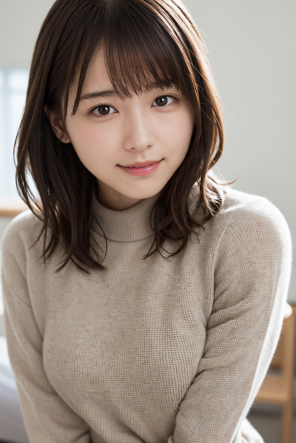 セーターを着てる先生 2