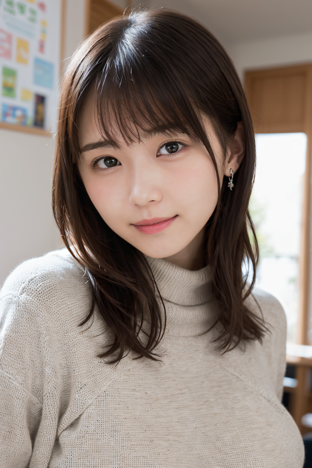 セーターを着てる先生 2