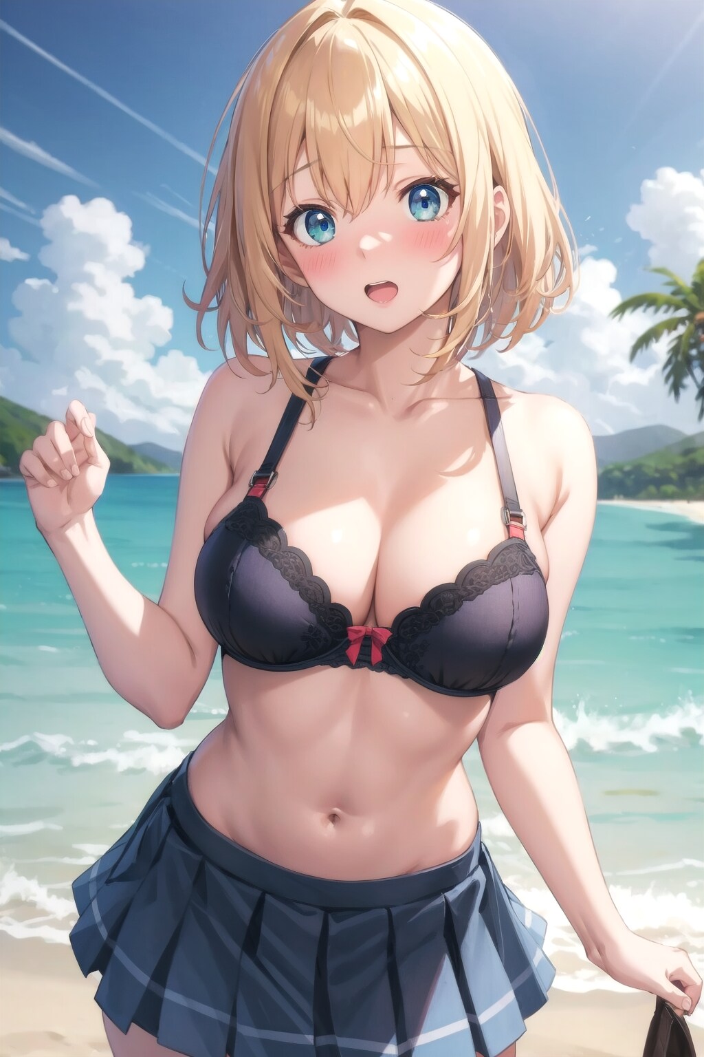 水着ではなく下着だった