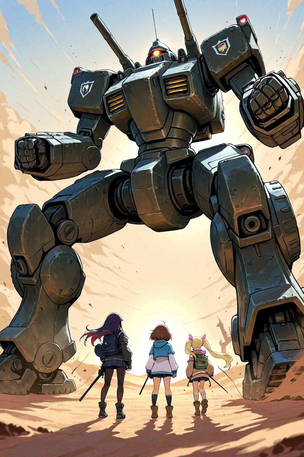 ちちぷい救援隊: ロボットタンク召還