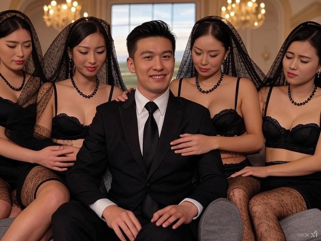 一夫多妻婚　未亡人１