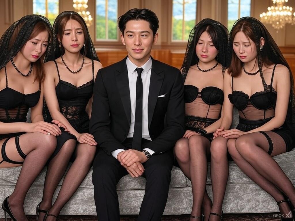 一夫多妻婚　未亡人１