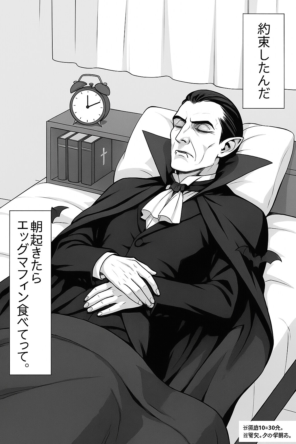 朝起きるって約束した人たち。