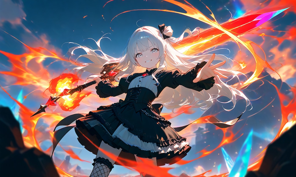 Flameborne Blade / 炎を宿す剣