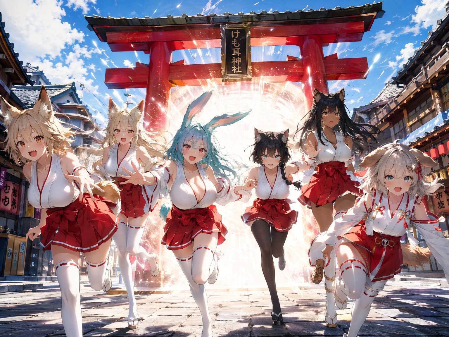異世界へ来た6人