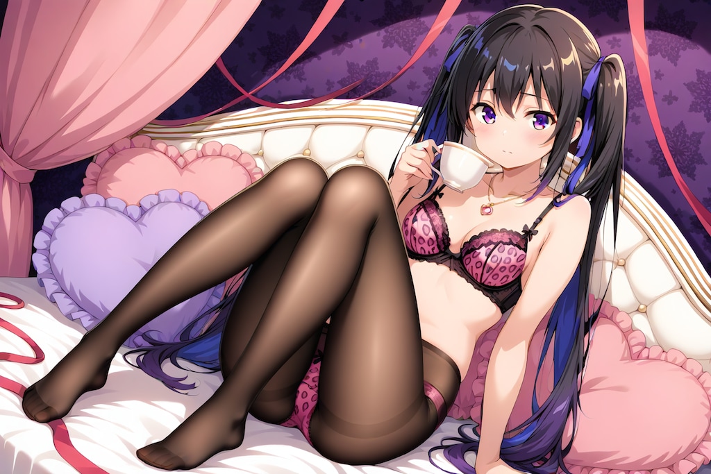黒ストヒョウ柄ぶらぱん