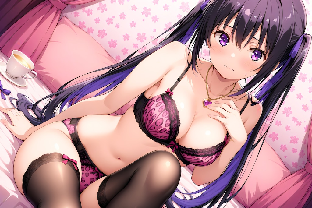 黒ストヒョウ柄ぶらぱん