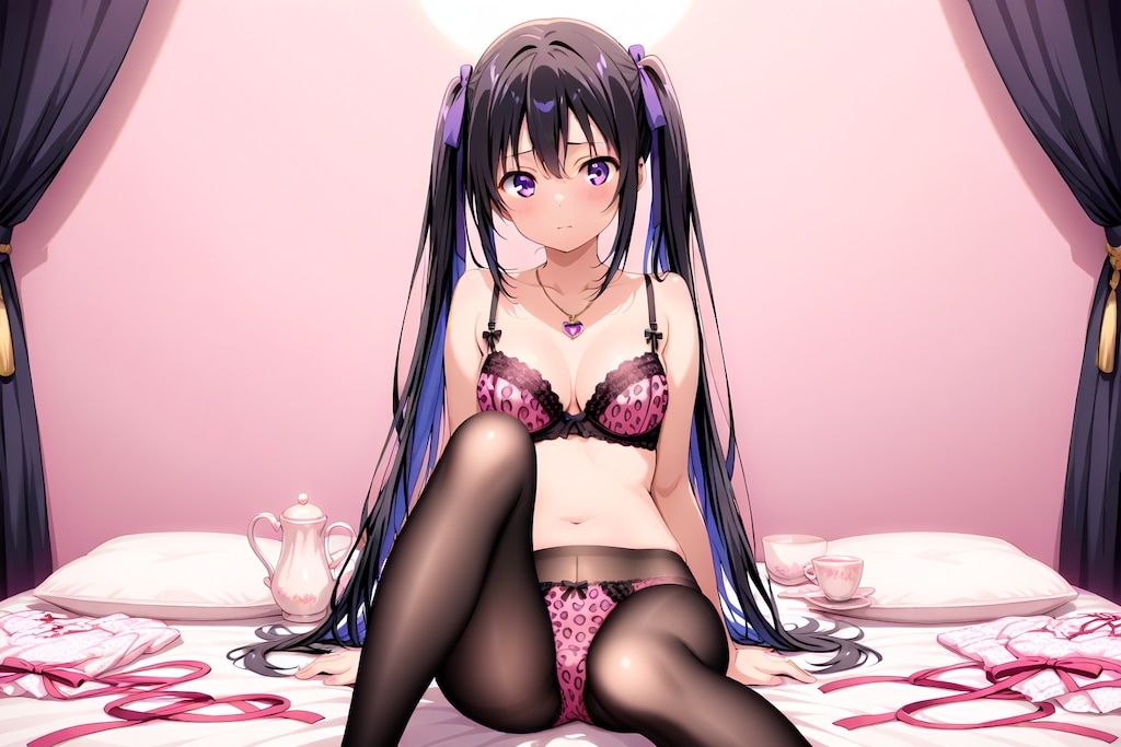黒ストヒョウ柄ぶらぱん