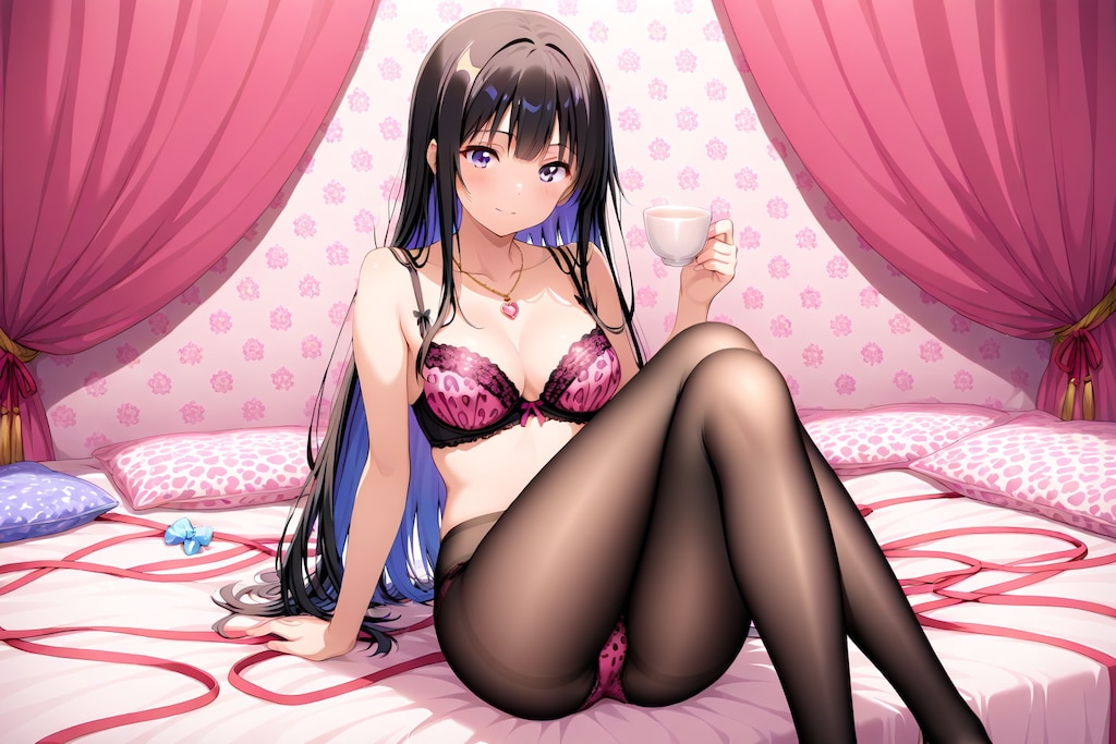黒ストヒョウ柄ぶらぱん