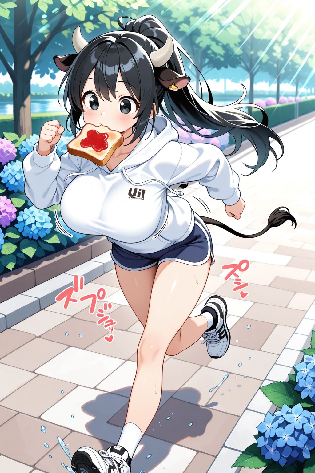 ほるすたいんちゃんのトーストランニング♡