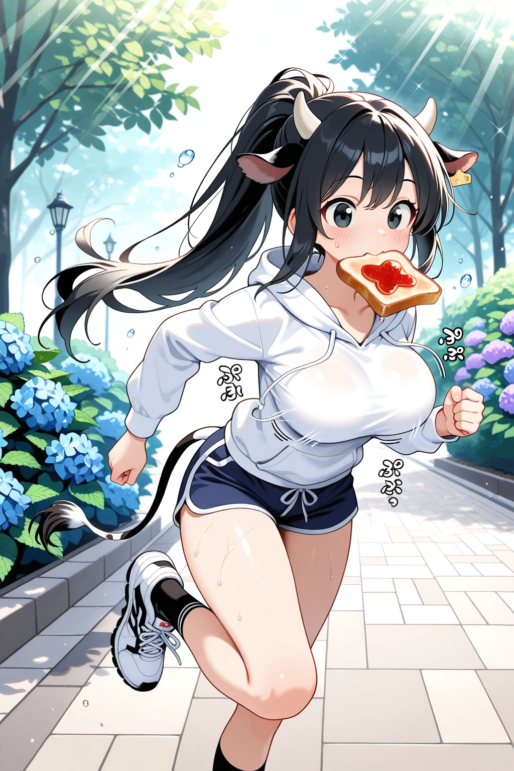 ほるすたいんちゃんのトーストランニング♡