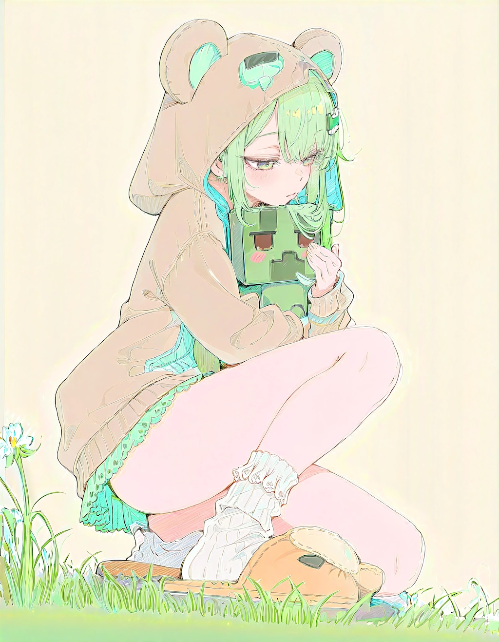 Creeper and the Drowsy Girl