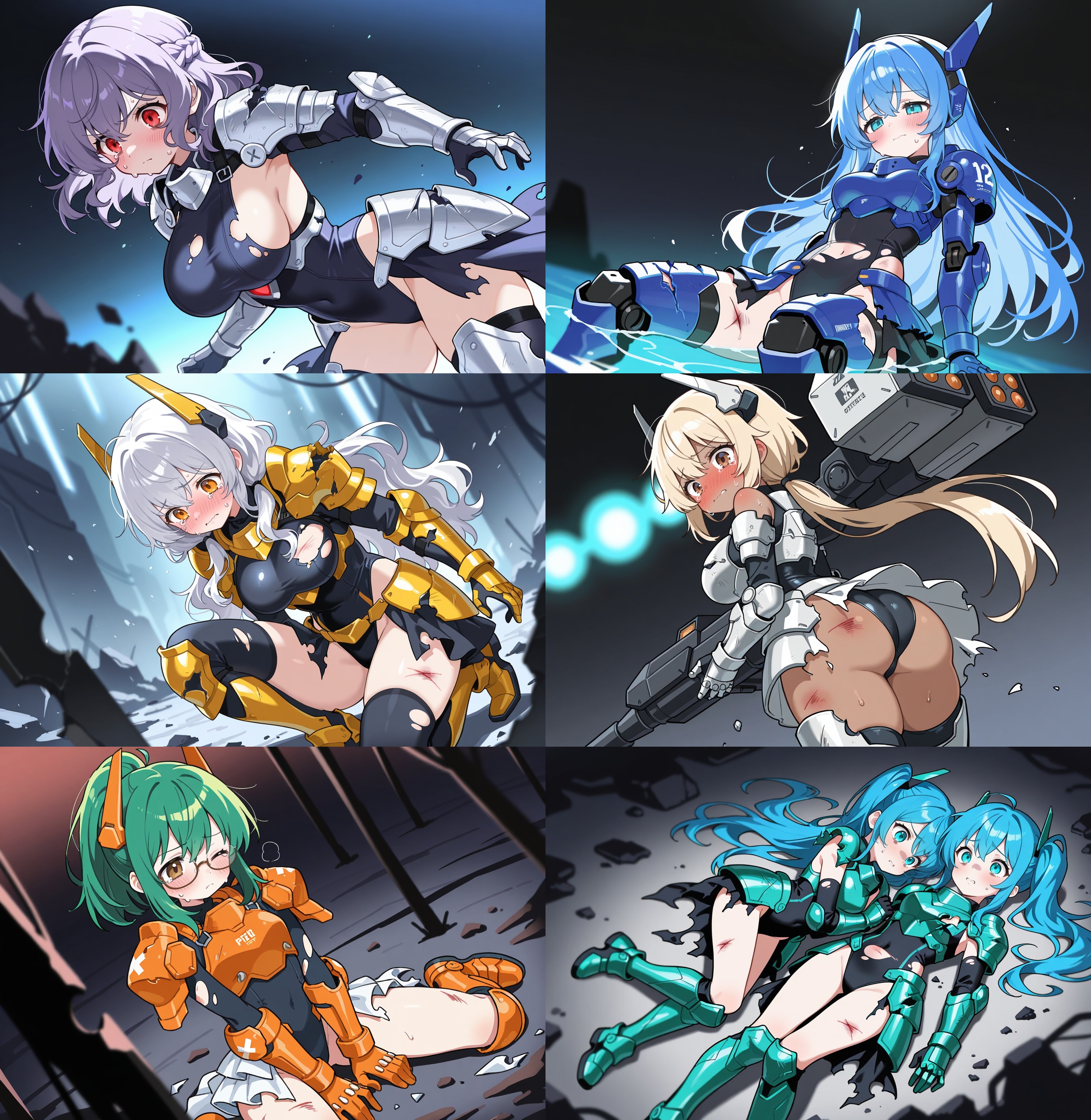 星の鎧・アゲイン（負けシチュ）