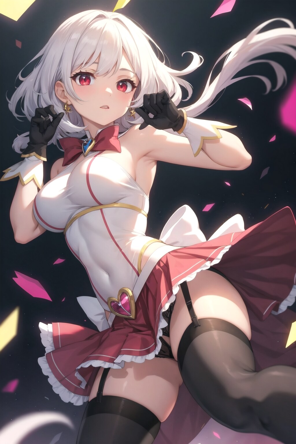 ガーターベルトの魔法少女