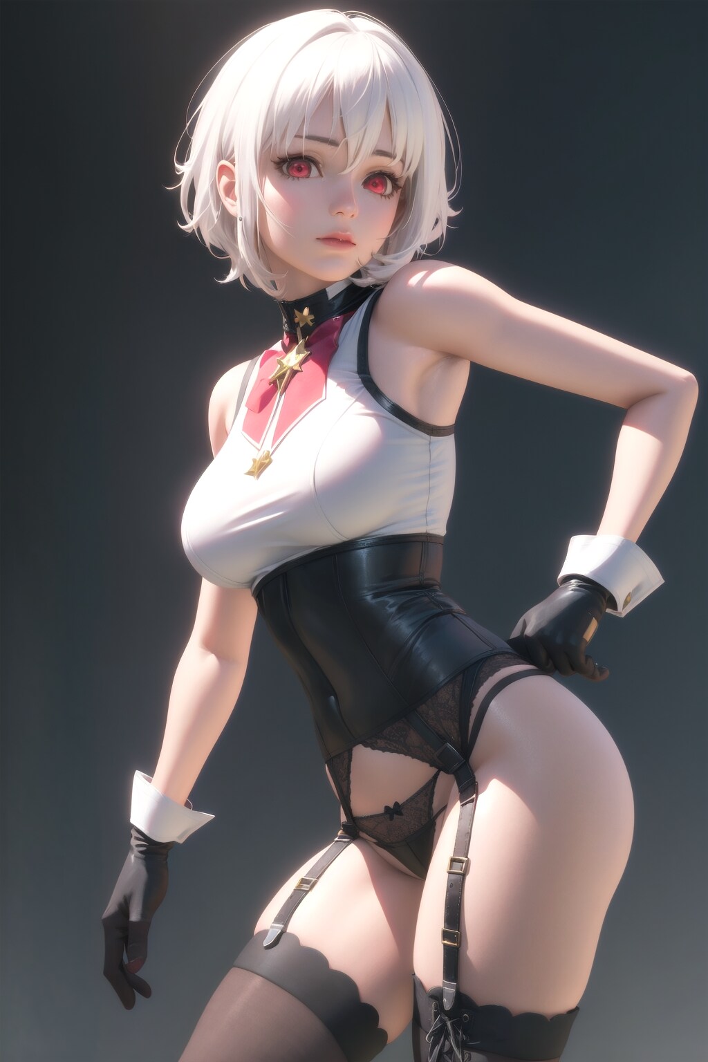 ガーターベルトの魔法少女