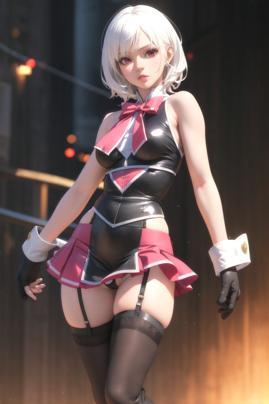 ガーターベルトの魔法少女