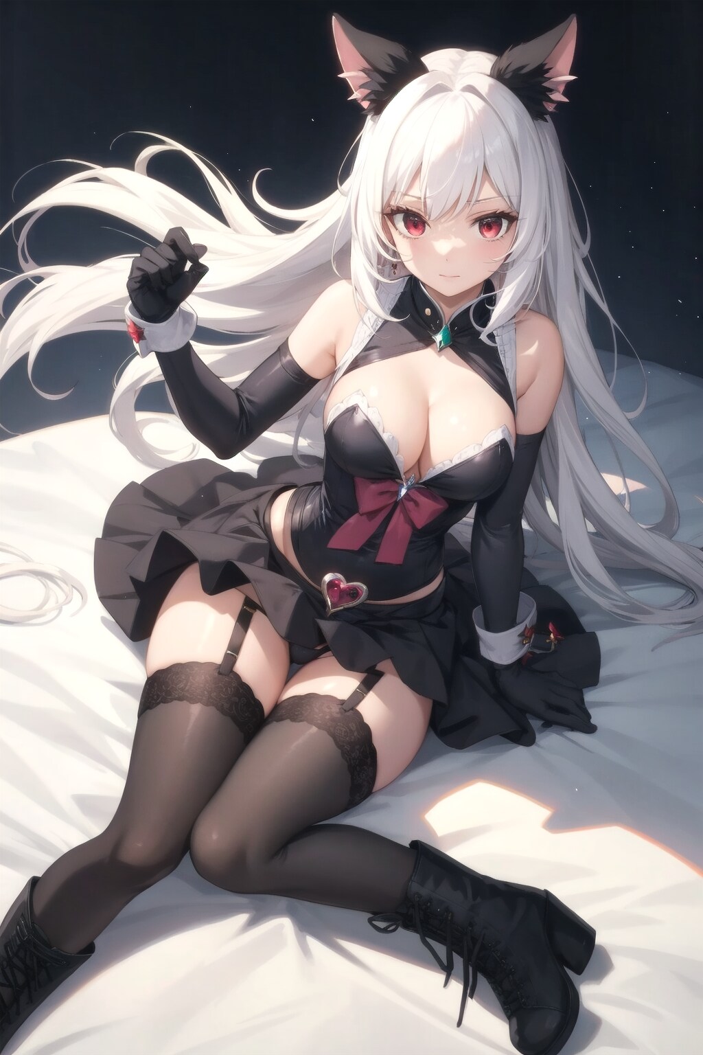 ガーターベルトの魔法少女