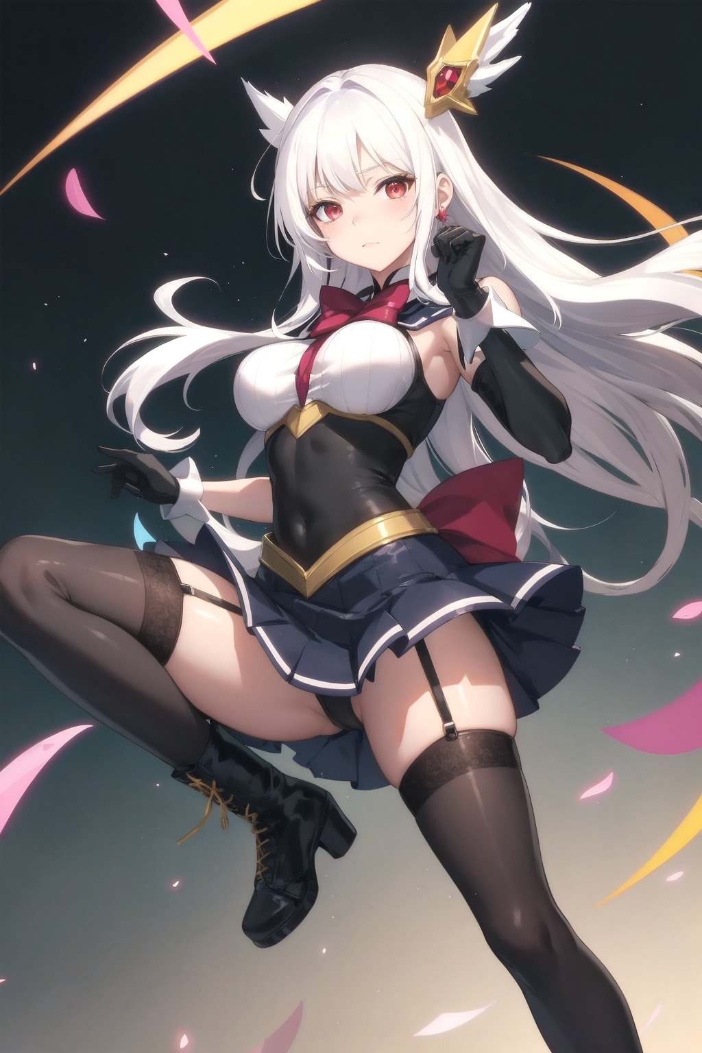 ガーターベルトの魔法少女