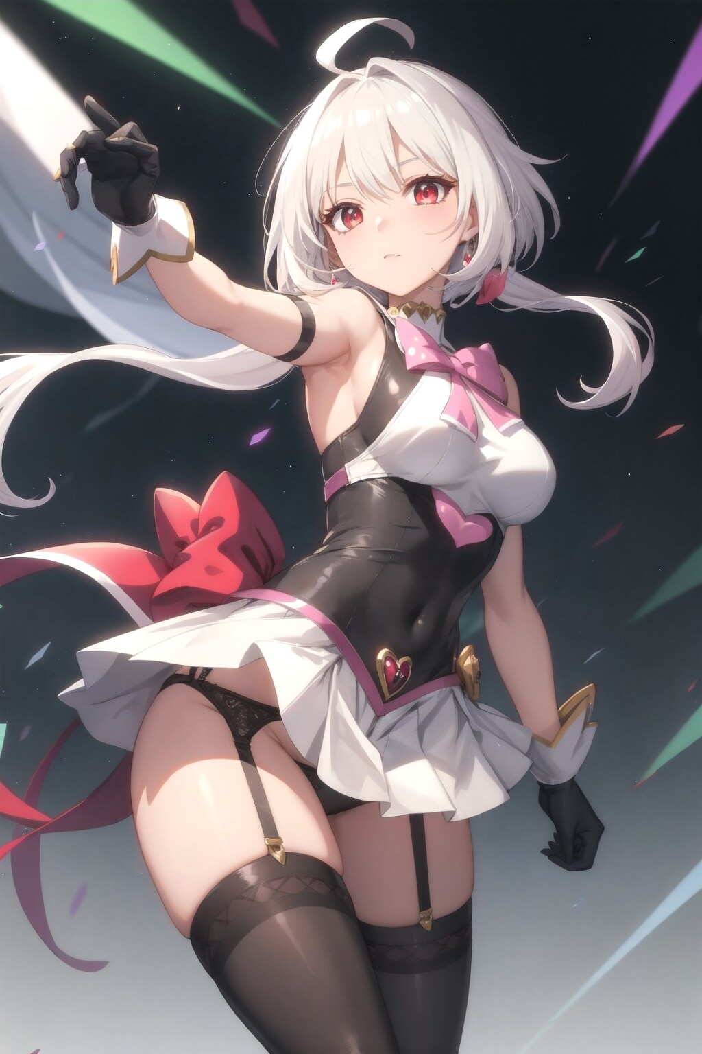 ガーターベルトの魔法少女