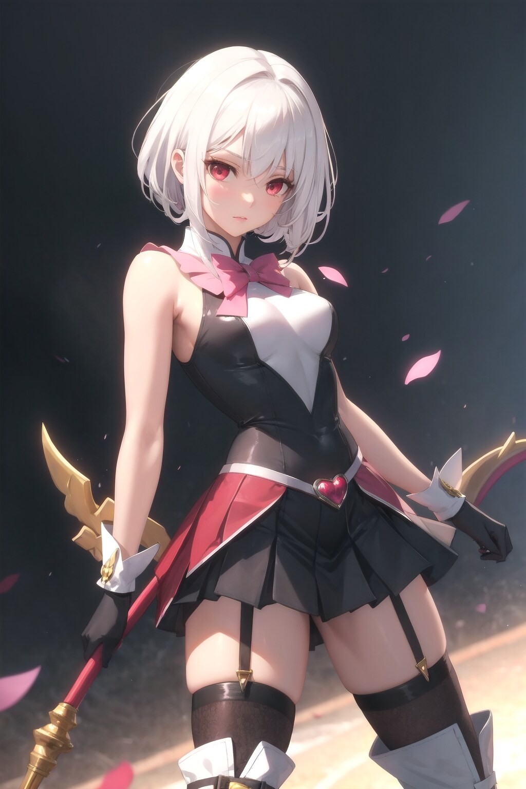 ガーターベルトの魔法少女