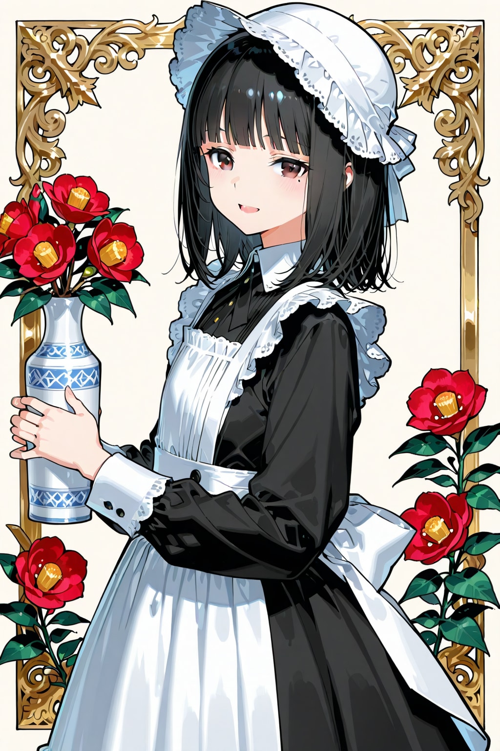 メイドさん７９（ちせ） | の人気AIイラスト・グラビア