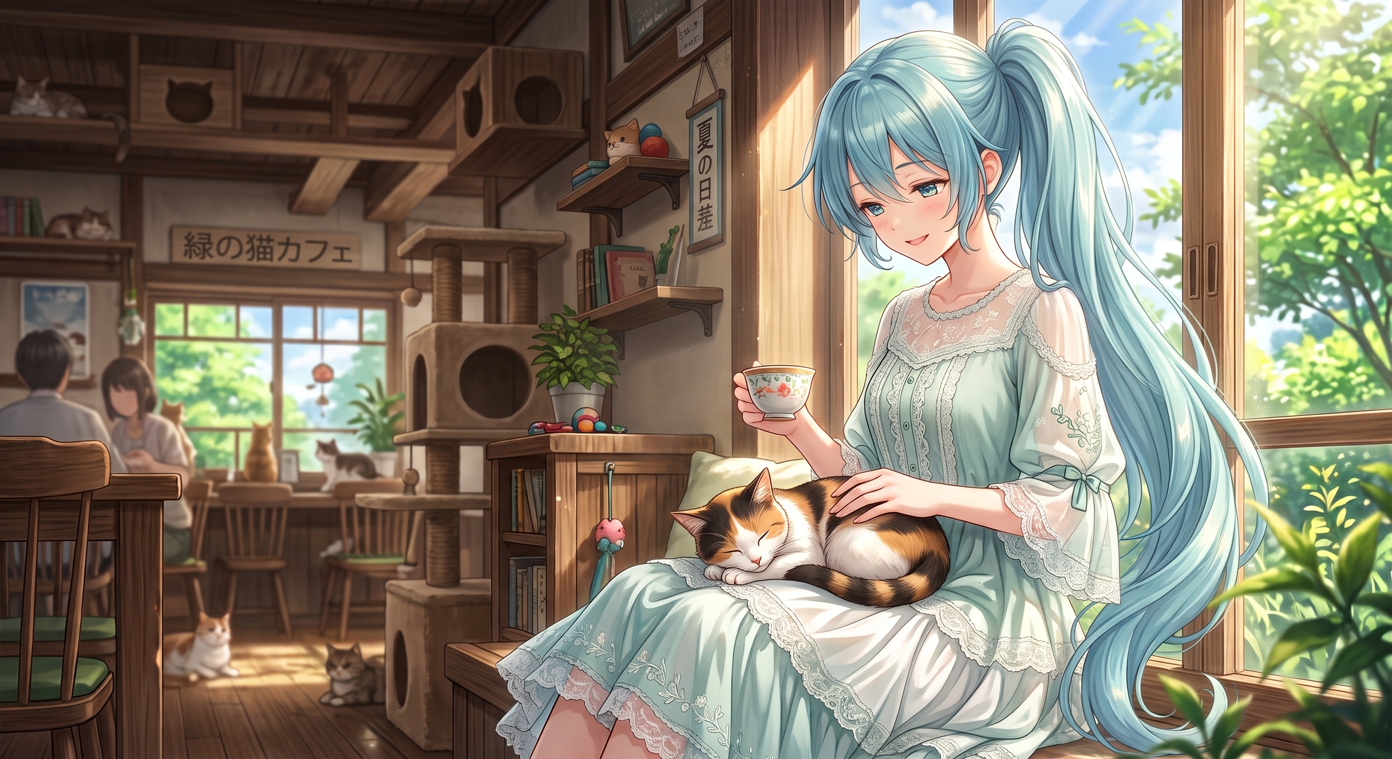 お出かけミクさん　１３ | の人気AIイラスト・グラビア