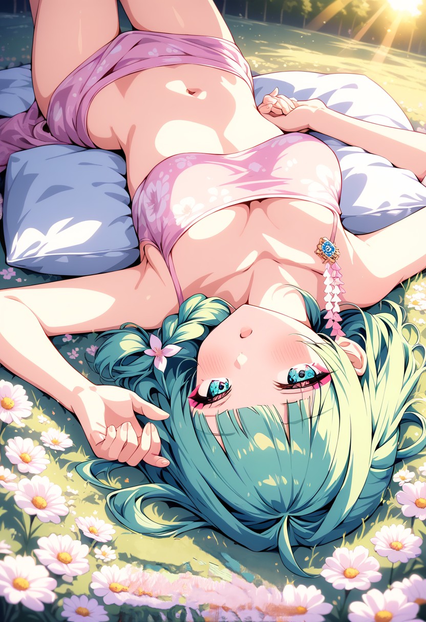 緑髪（うちの）娘