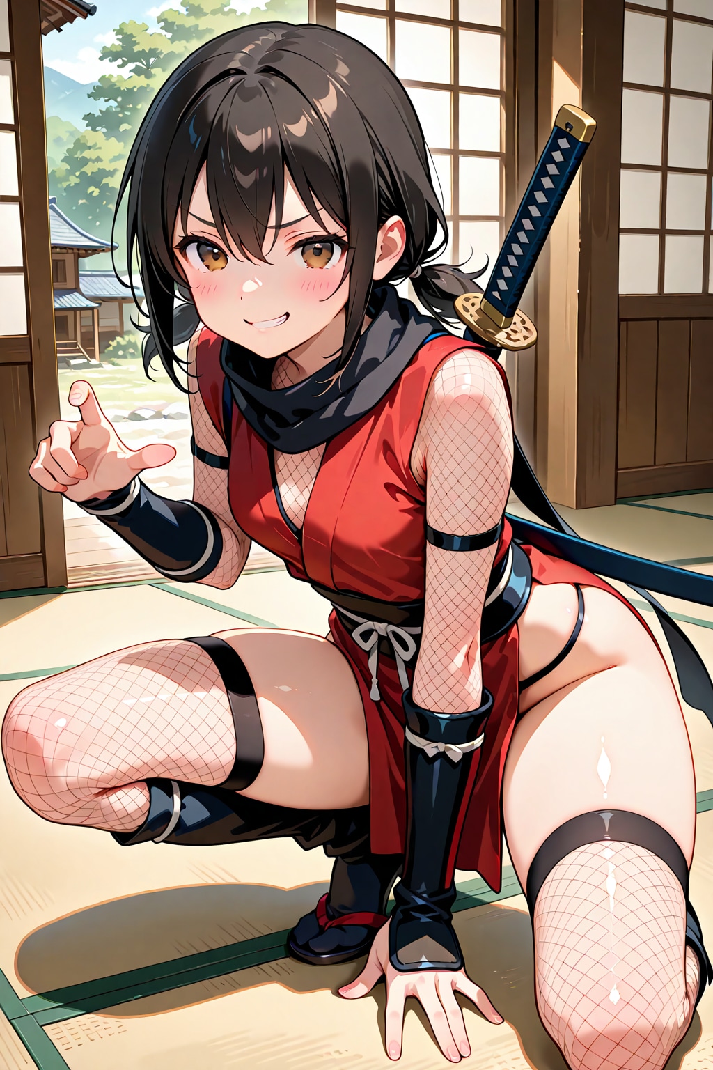 楓ちゃんの忍務完了