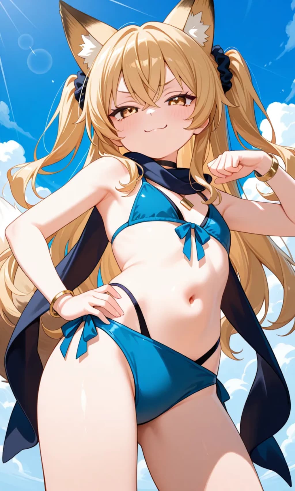 ドヤ！　ミラさんのビキニだよ
