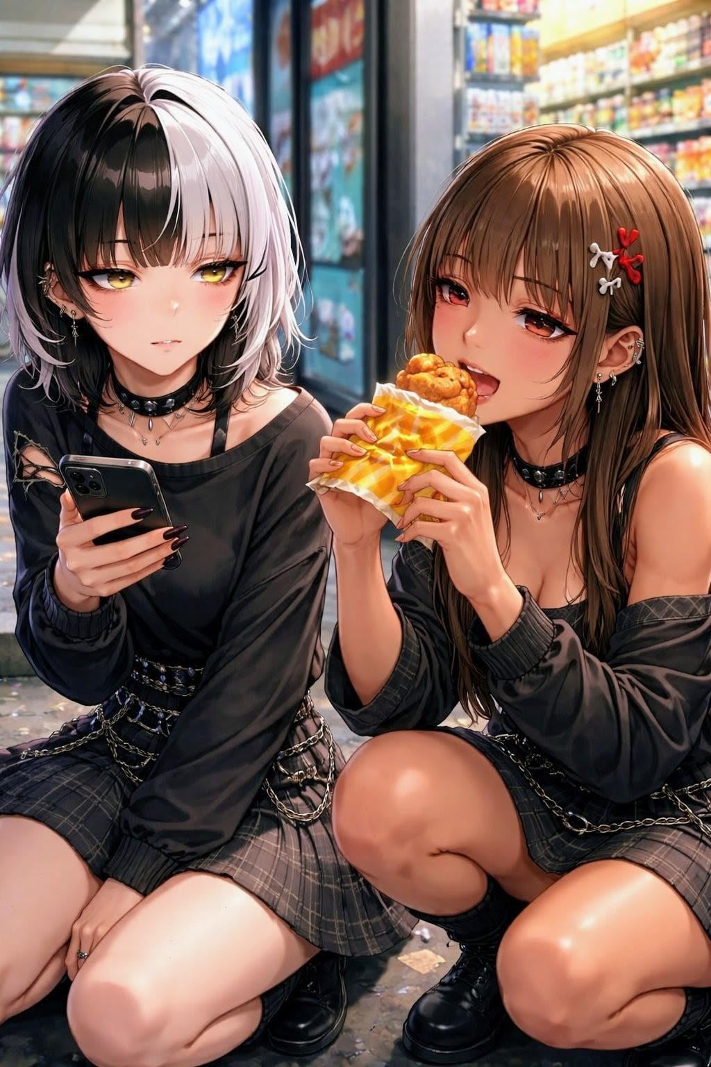 ハイトーンヘアお姉やん03