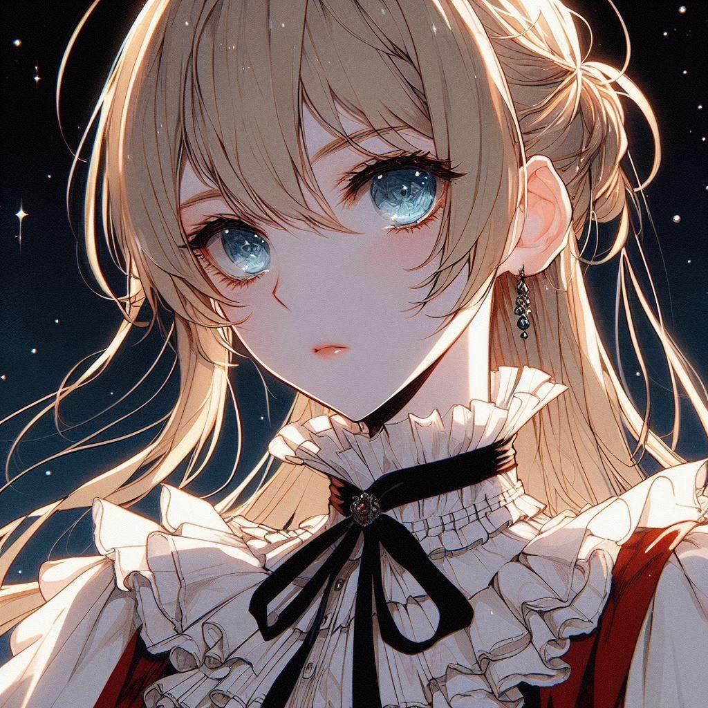 金髪ロングでブラウスの少女 | の人気AIイラスト・グラビア