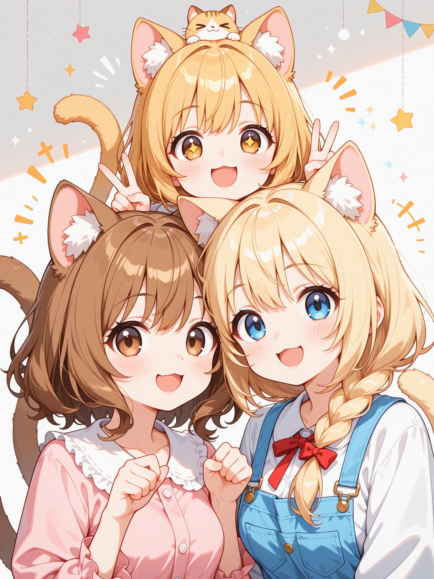 にゃん×3🐾 | の人気AIイラスト・グラビア