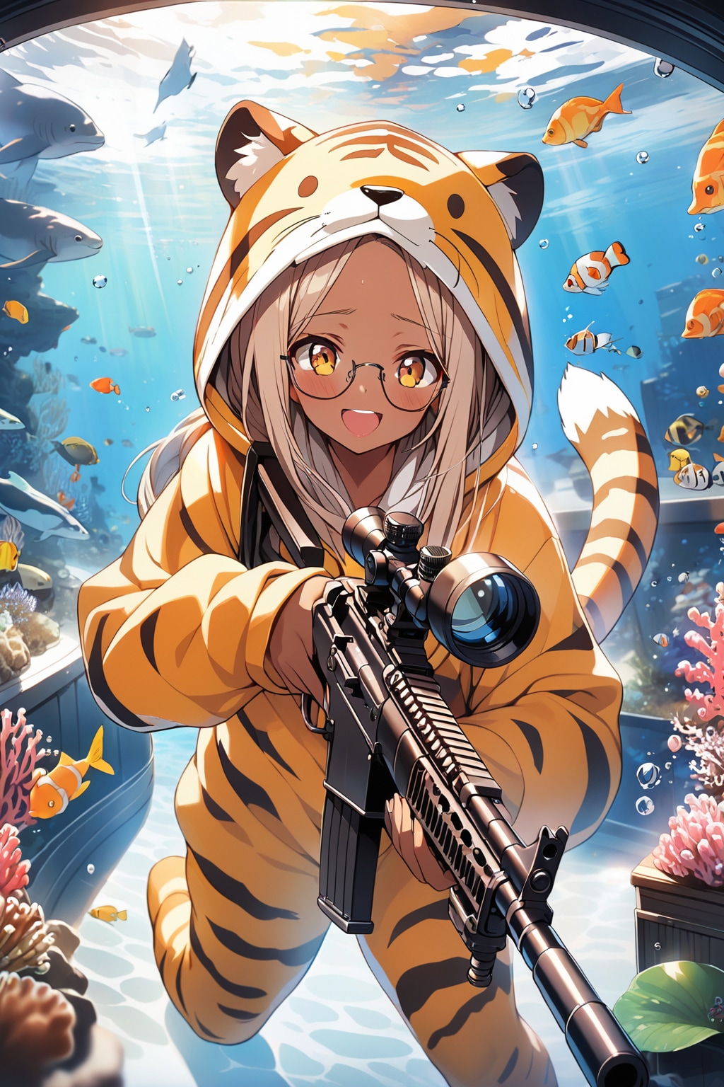 海底少女ミズリ💛　　　　　　　　　　　　　　　　🐯 瑞莉・S・トルーマン 🐯　８