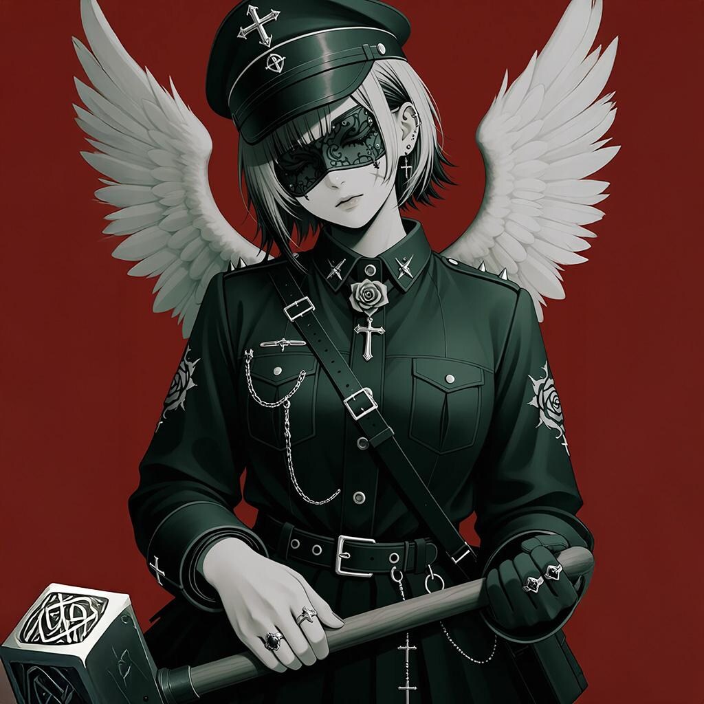 罰を執行する天使