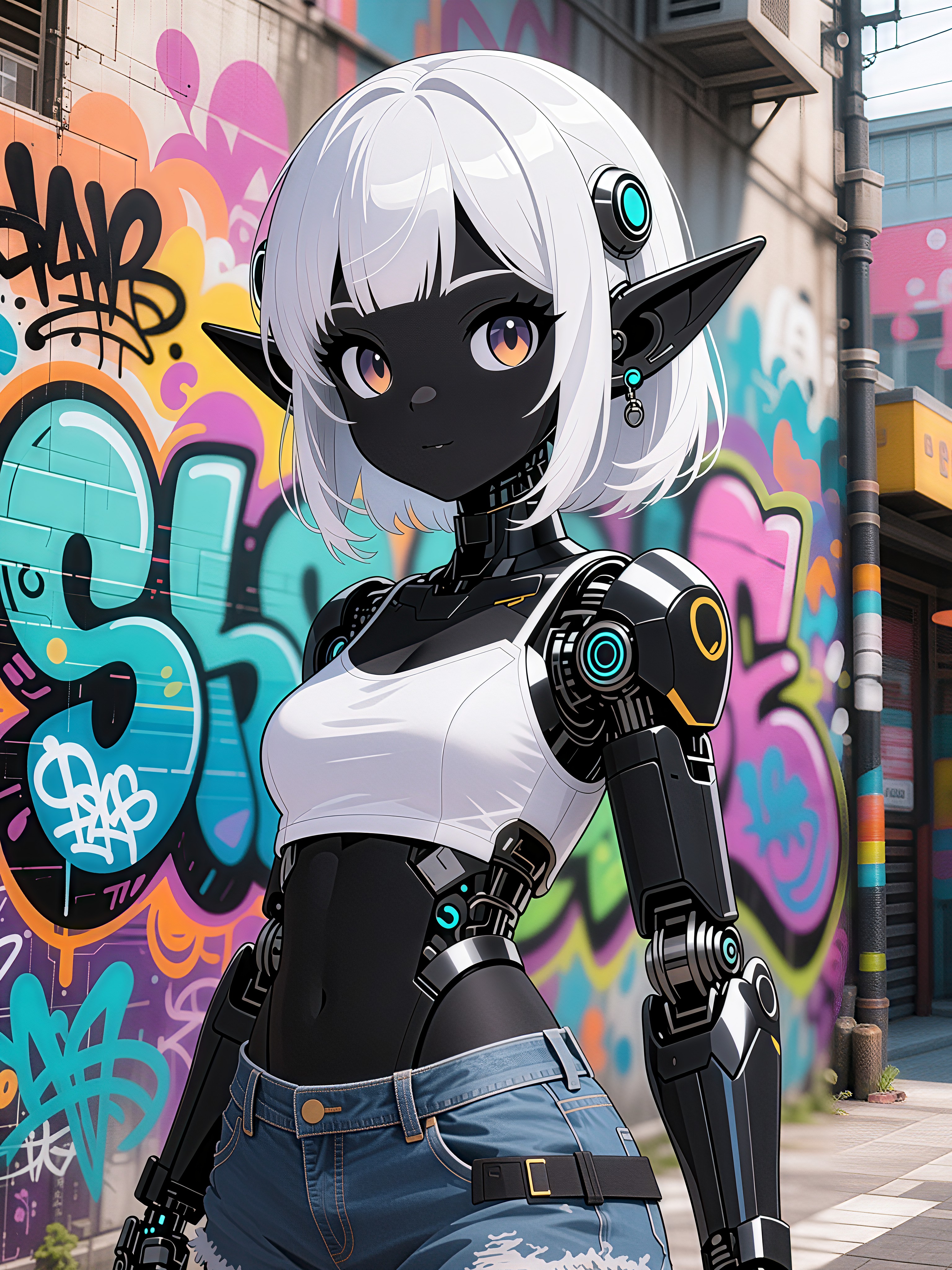 メカ娘4611号 | の人気AIイラスト・グラビア